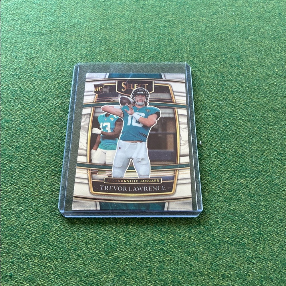 Trevor Lawrence Panini Select Rookie Card Jacksonville Jaguars 2021 No. 43